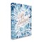 Stupell Industries Life Is Beautiful Blue Wildflowers Canvas Wall Art